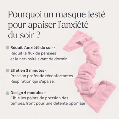Masque lesté sans sangle – Confort libre