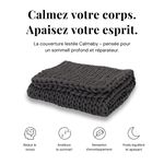 Couverture lestée Tricotée