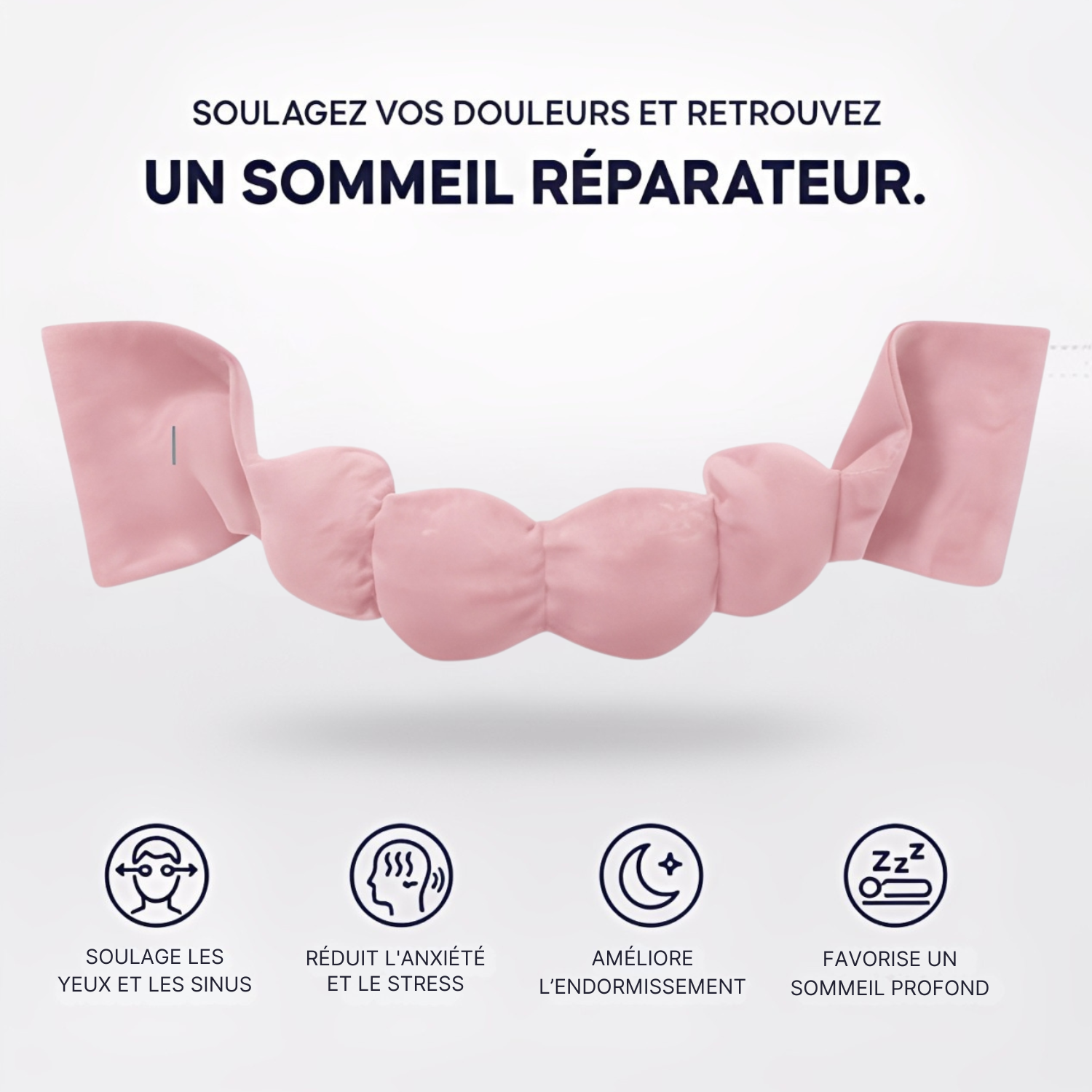 Masque lesté sans sangle – Confort libre